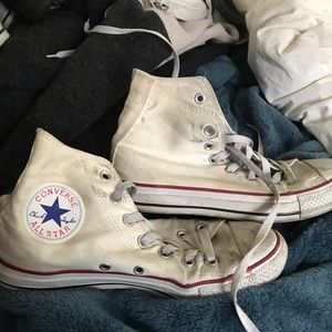 ALL WHITE CONVERSE